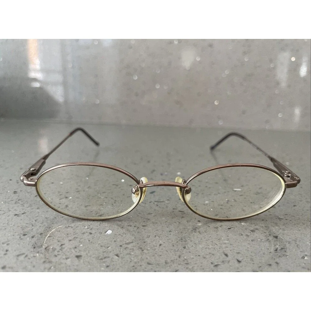 DISNEY EYEWEAR 82 COPPER BROWN 45-17-125 BROWN FULL RIM EYEGLASSES FRAMES ONLY